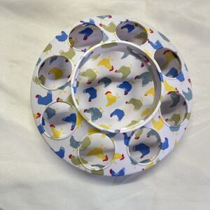 ImPECKables Printed Farm Animal 1 qt. Chick Poultry Feeder Base 6.18" X 2.75 " D